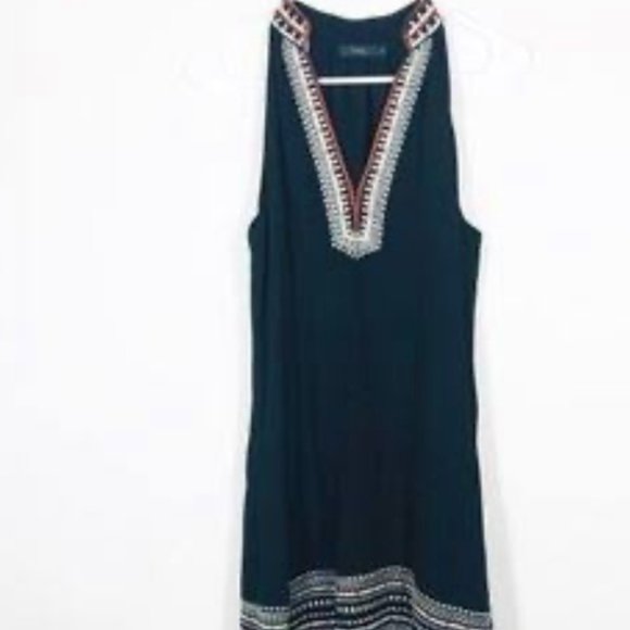 Anthropologie THML Medium Navy Boho Dress - Picture 4 of 4